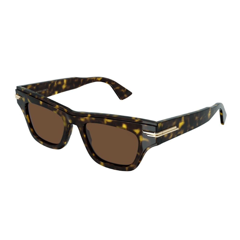 Bottega Veneta BV1122S tortious mitre sunglasses - authentic and timeless